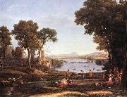 Claude Lorrain Landscape with Dancing Figures dfgdf china oil painting artist